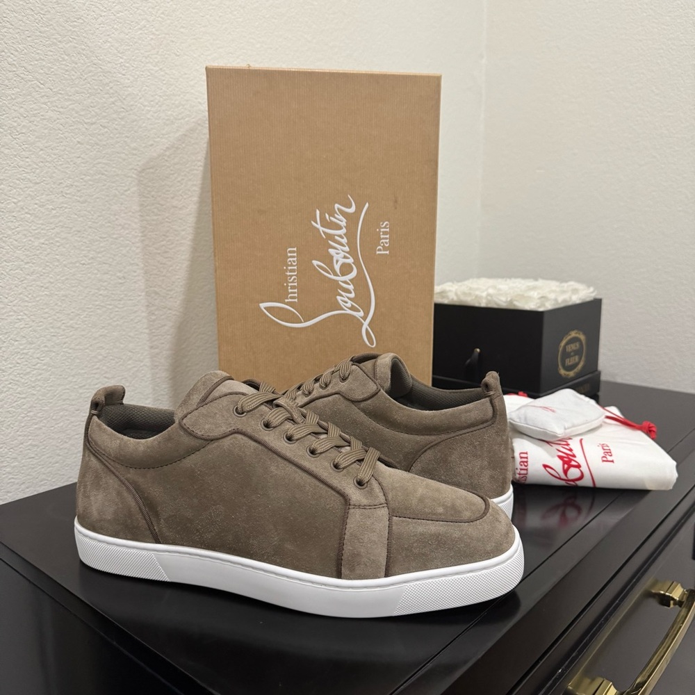 Christian Louboutin Rantulow Orlato Sneaker Suede Silex